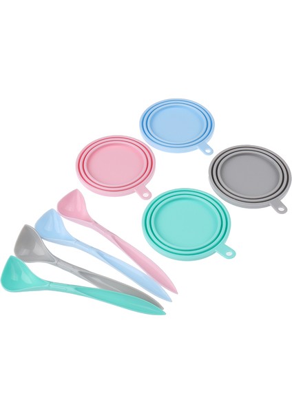 Yeşil Stil 3ü 1 Arada Yeniden Kullanılabilir Pet Mama Kapağı Silikon Köpekler Kediler Saklama Kutusu Kapak Kapak Mühür Kapak Pet Malzemeleri Uygun (Yurt Dışından) fiyatları