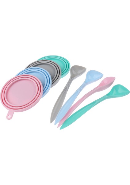 Yeşil Stil 3ü 1 Arada Yeniden Kullanılabilir Pet Mama Kapağı Silikon Köpekler Kediler Saklama Kutusu Kapak Kapak Mühür Kapak Pet Malzemeleri Uygun (Yurt Dışından) modelleri