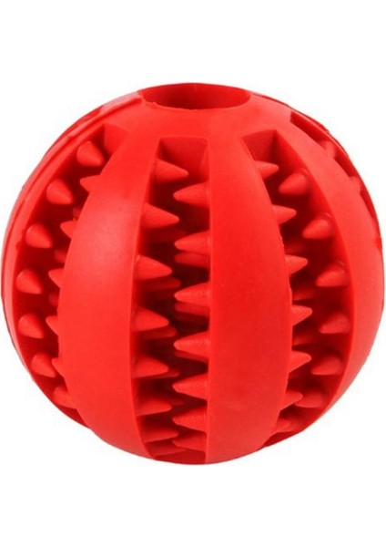 Kırmızı Stil Çap 4.8cm Köpek Oyuncak Top Diş Kaşıyıcı Dayanıklı Köpek Iq Oyuncağı Yavru Küçük Büyük Köpek Diş Temizliği Çiğneme Oynama Ödül Dağıtıcı (Yurt Dışından)