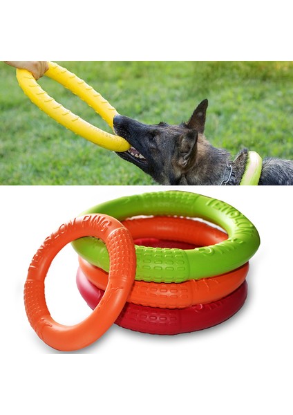 Kırmızı Stil Ekstra Büyük 27CM Köpek Yüzük Çekme Oyuncak Eva Uçan Diskler Pet Köpekler Için Açık Eğitim Yüzen Etkileşimli Çiğneme Oyuncakları Dayanıklı Malzemeler Teminleri (Yurt Dışından) fiyatları