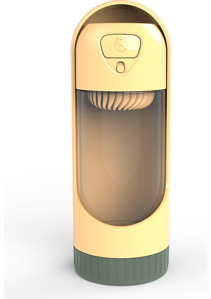 Sarı Filtre Tarzı Taşınabilir Pet Köpek Su Şişesi 300 ml Içme Kabı Küçük Büyük Köpekler Için Su Dağıtıcı Kedi Köpekler Dış Mekan Şişeleri (Yurt Dışından)