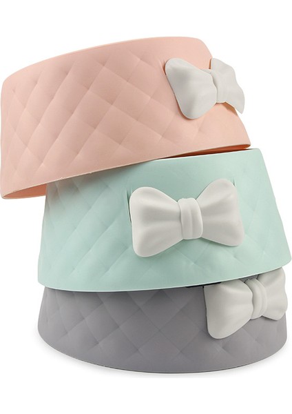 Pembe Tarzı Evcil Köpek Kedi Yavru Sevimli Kurdele Tasarımlı Mama Kabı - Turkish (Yurt Dışından) indirimleri