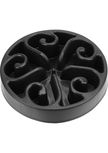 Siyah Stil Evcil Köpek Kase Yavaş Anti Boğulma Yavru Kedi Yemek Kabı Anti Yutma Yiyecek Tabak Evcil Hayvan Malzemeleri (Yurt Dışından)