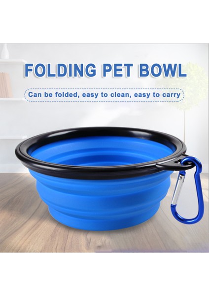 Siyah Stil 1000ML 350ML Küçük Büyük Silikon Katlanır Kase Açık Taşınabilir Su Kase Köpekler Yavru Yem Katlanabilir Evcil Hayvan Deri Kase Kase (Yurt Dışından) modelleri
