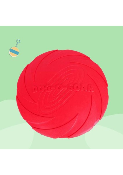Kırmızı Stil Çap 15CM Esnek Kauçuk Uçan Disk Köpek Oyuncakları 4 Renk Yüzen Katlanabilir Uçurtma Diski Etkileşimli Eğitim Pet Köpek Malzemeleri (Yurt Dışından)