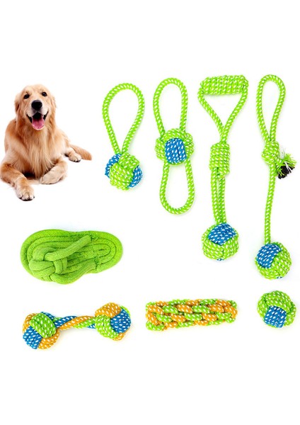 No.7 Tarzı Büyük Isırma Dirençli Etkileşimli Pamuk Halat Köpek Oyuncakları Yavru Küçük Köpek Oyuncakı Çiğneme Düğüm Diş Temizliği Halat Eğitim (Yurt Dışından) fiyatları