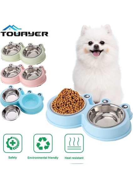 Mavi 1 Stil Evcil Hayvanlar Kase Köpek Kedi Mama Su Paslanmaz Çelik Evcil Hayvan Içme Kabı Kedi Yavru Mama Malzemeleri Küçük Köpek Aksesuarları (Yurt Dışından) fiyatları