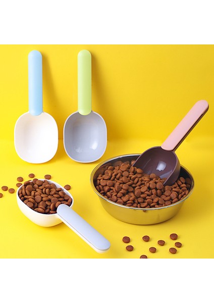 Pembe ve Kahve Tarzı Çok Fonksiyonlu Köpek Mama Kaşığı Evcil Hayvan Mama Kaşığı Mühürlü Torba Klipsi Yaratıcı Ölçü Kaşığı Eğimli Tasarım, Temizlemesi Kolay (Yurt Dışından) fırsatları