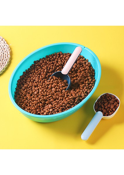 Pembe ve Kahve Tarzı Çok Fonksiyonlu Köpek Mama Kaşığı Evcil Hayvan Mama Kaşığı Mühürlü Torba Klipsi Yaratıcı Ölçü Kaşığı Eğimli Tasarım, Temizlemesi Kolay (Yurt Dışından) indirimleri
