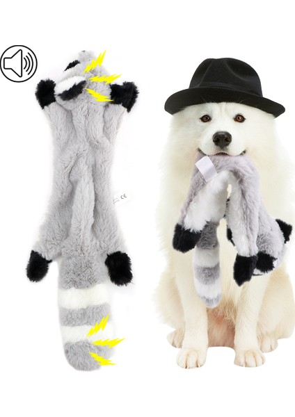 Ördek Stili Yeni Sevimli Peluş Oyuncak Squeak Evcil Köpek Oyuncakları Sincap Rakun Tilki Kokarca Hayvan Peluş Oyuncak Squeaky Islık Içeren Sincap (Yurt Dışından) modelleri