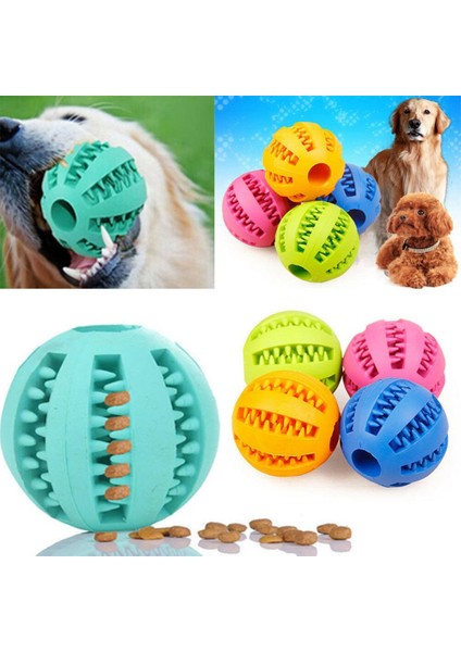 No.3 Tarzı 7cm Evcil Köpek Kedi Eğitim Etkileşimli Kauçuk Top Oyuncak Yavru Diş Kaşıma Temiz Isırma Oyuncak Dayanıklı Eğitim Kauçuk Top Oyuncak (Yurt Dışından)