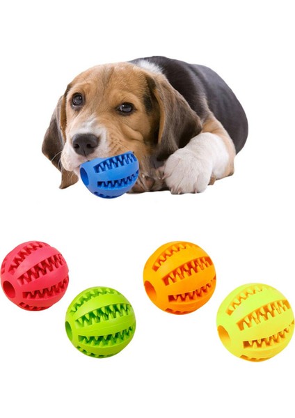 No.3 Tarzı 7cm Evcil Köpek Kedi Eğitim Etkileşimli Kauçuk Top Oyuncak Yavru Diş Kaşıma Temiz Isırma Oyuncak Dayanıklı Eğitim Kauçuk Top Oyuncak (Yurt Dışından)