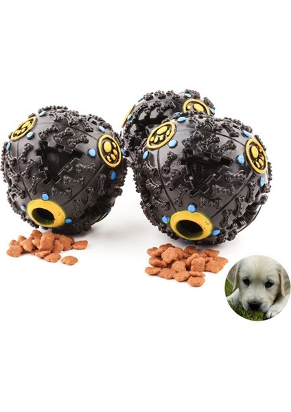 Mavi Stil S7.5cm Yumuşak Sevimli Evcil Kong Topu Köpek Oyuncakları Etkileşimli Çıngırak Köpek Dişlik Yavaş Yem Topu Yavru Küçük Kedi Hayvan Aksesuarları (Yurt Dışından) fırsatları