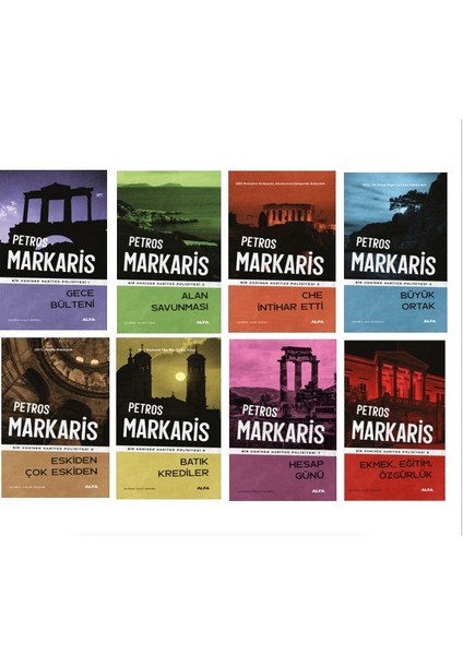 Petros Markaris Serisi 8 Kitap