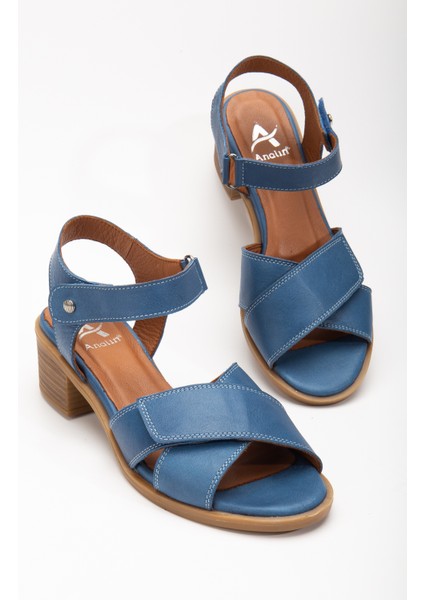 Kadın Deri Cırtlı Önü Çapraz Sandalet 2691 Sandalet Wıshes/kot 37 modelleri