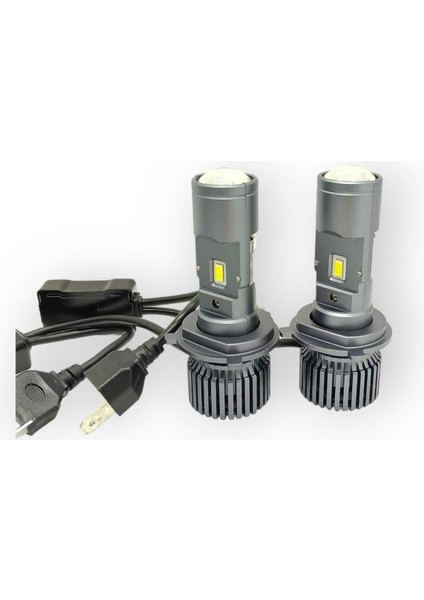 H4 Mercekli LED Far Ampulü