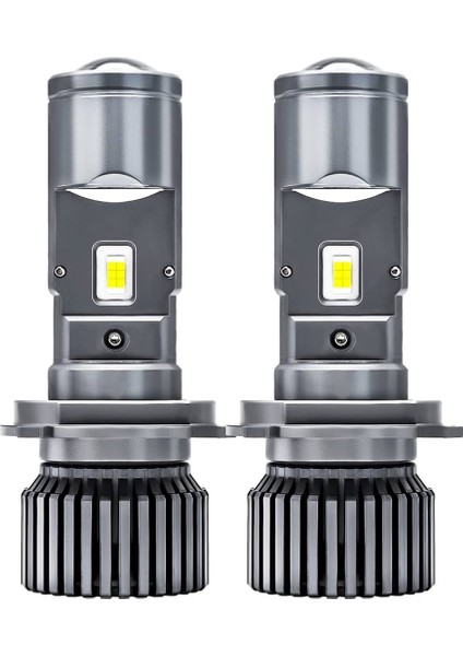 H4 Mercekli LED Far Ampulü