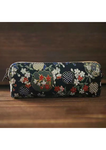 Retro Tarzı Kalem Kutusu Işlemeli Kalem Kutusu Çin Tarzı Kırtasiye Kutusu (Yurt Dışından)