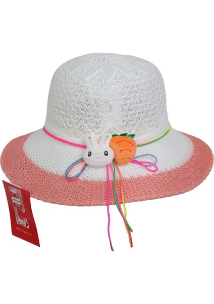 Kız Çocuk Hasır Şapka