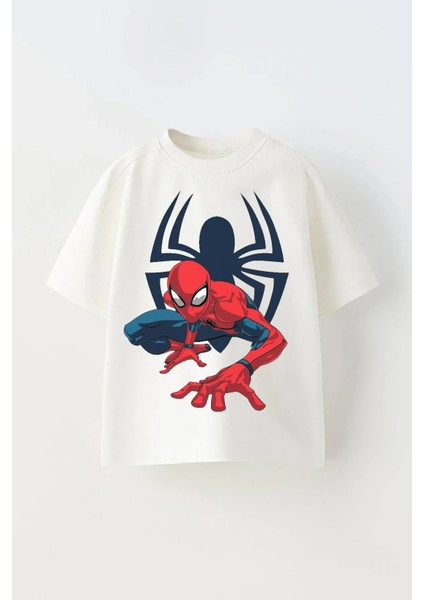 Örümcek Adam Oversize Çocuk T-Shirt