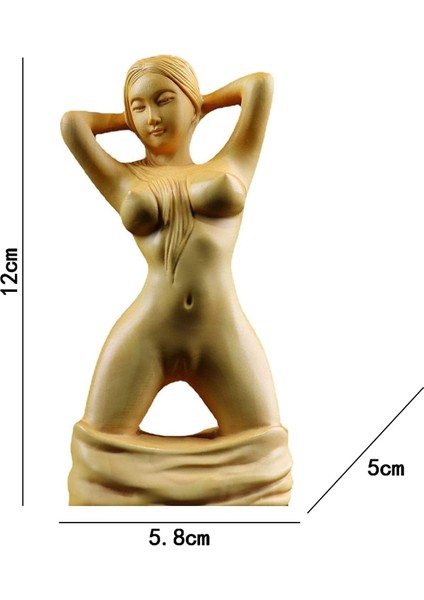 Şimşir Oyma, Yüksek Doğal Ahşap Oyma, Güzel Kız Kadın Heykeli, Iç Mekan, Depolama, Heykel Sanatı, Ahşap Objeler, Fuaye, Koleksiyon, Maskot (Diz Çökmüş Koltuk). (Yurt Dışından) fırsatları