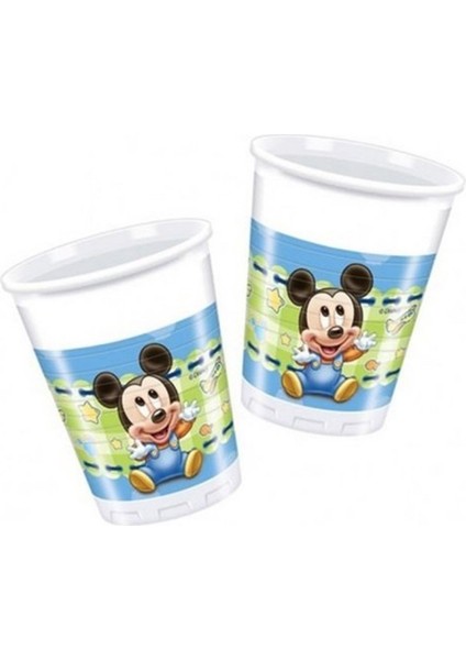 Bardak Mıckey Ilk Yaşım 180/200 cc Pk:8 Adet