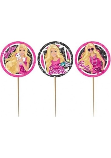 Barbie Kürdan Pasta Süsü Pk: 10 Adet