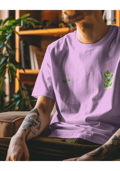 Mojito Tasarım Relaxed Fit Erkek Ön-Arka Baskılı Tişört fırsatları