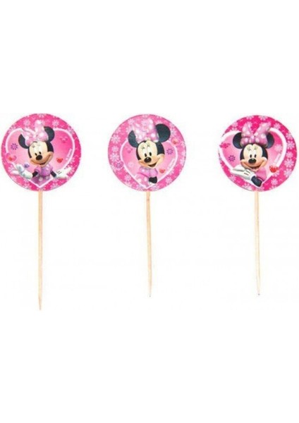 Minnie Kürdan Pasta Süsü Pk: 10 Adet