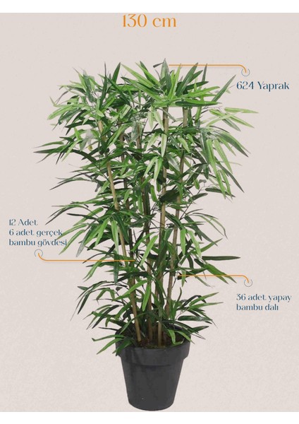 Yapay Bambu Ağacı 130 cm fiyatları
