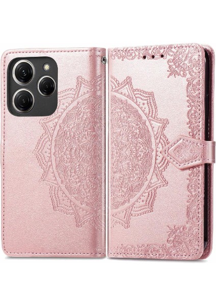 Tecno Spark 20 Pro Için Flip Case Basit Iş Zarif Desen Deri (Yurt Dışından)