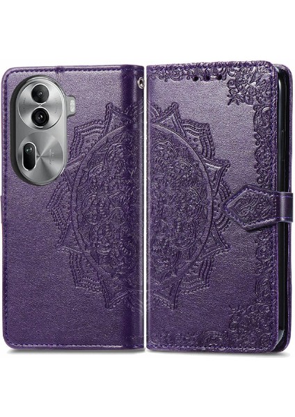 Oppo Oppo 11 Pro 5g Darbeye Deri Kılıf Için Flip Case Basit Iş (Yurt Dışından)