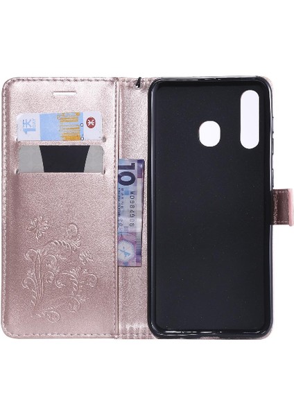 Samsung Galaxy A30 Için Flip CASE/A20 Kart Yuvası Standı ile Kickstand Çevirin (Yurt Dışından)