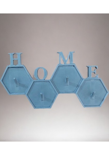Home Yazılı Anahtarlık Askılık Dekoratif Home Anahtarlık