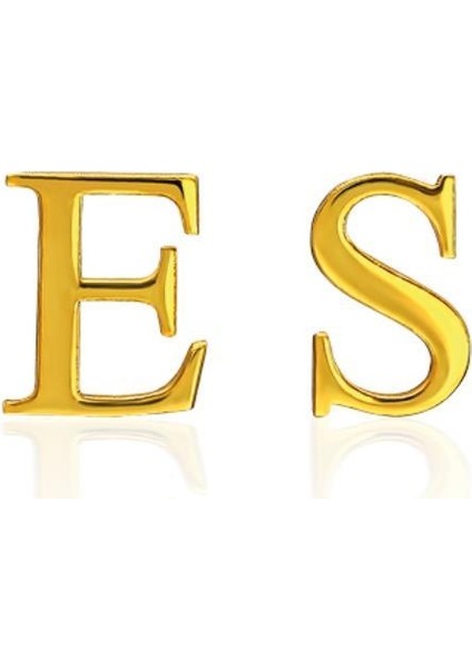 Taşsız Harf Küpeler