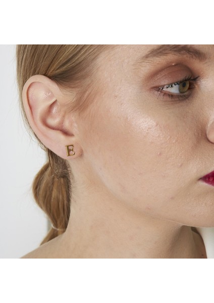 Taşsız Harf Küpeler indirimleri