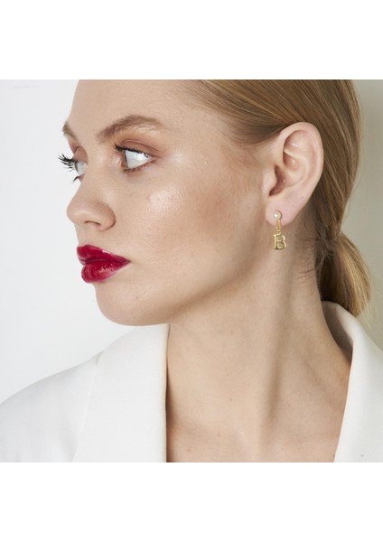 Toplu Inci Mektup Küpeleri modelleri