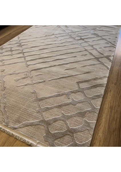 Ipek Mekik Halı Gaspara Gri Modern Eskitme Desen Halı fırsatları