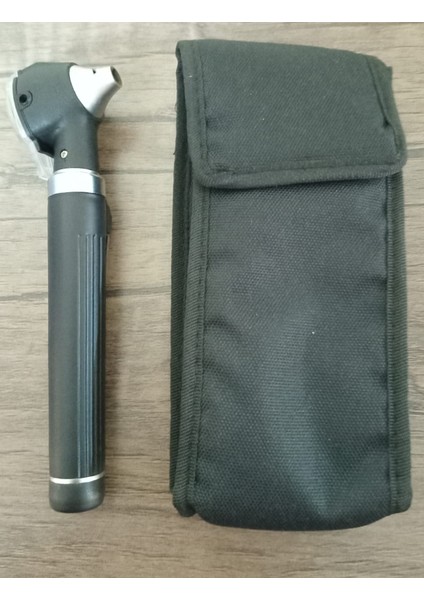 Beyaz (Led) Işıklı Otoskop -Siyah Renk