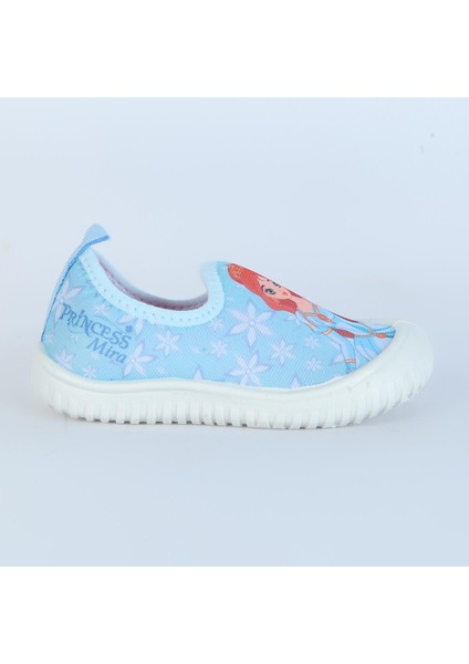 03141 Mavi Bebe Kız Çocuk Babet