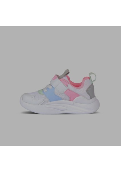 Birdy Kız Çocuk Beyaz-Pembe Phylon Ayakkabı
