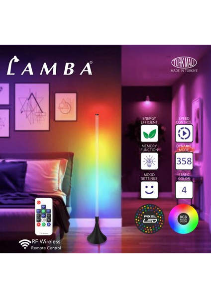 Clarion Dimmer Kumandalı Pixel Rgb Lambader