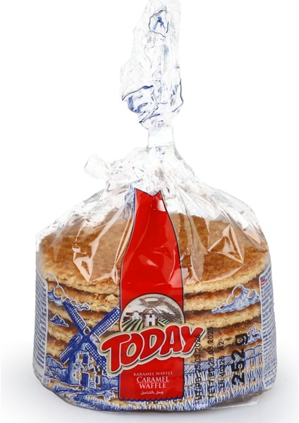 Today Caramel Waffle Torbacık Poşet 252 Gr. (1ADET)