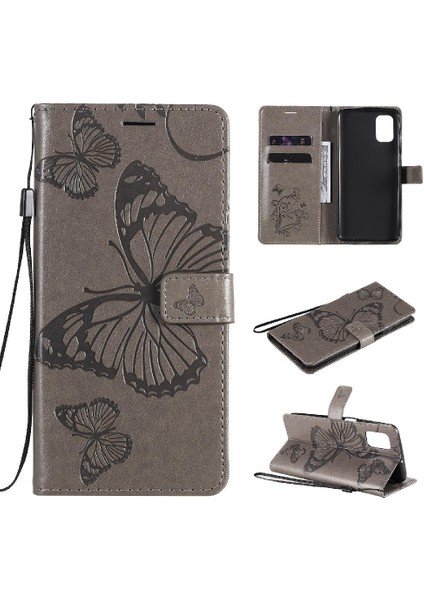 Samsung Galaxy M51 Pu Deri Flip Kickstand Manyetik Kapak Kapak (Yurt Dışından)