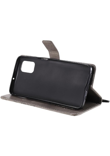 Samsung Galaxy M51 Pu Deri Flip Kickstand Manyetik Kapak Kapak (Yurt Dışından)