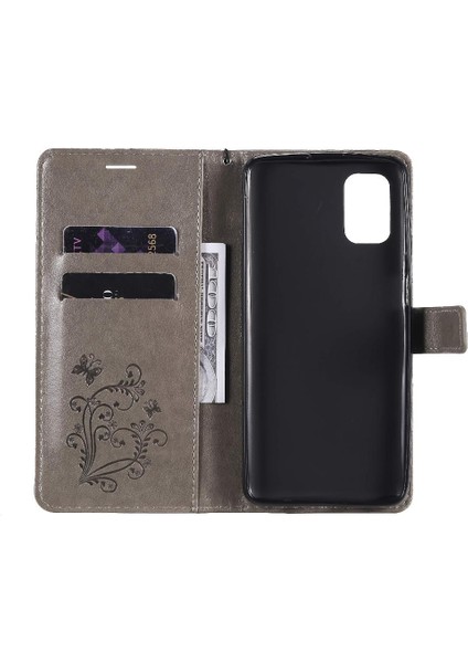 Samsung Galaxy M51 Pu Deri Flip Kickstand Manyetik Kapak Kapak (Yurt Dışından)