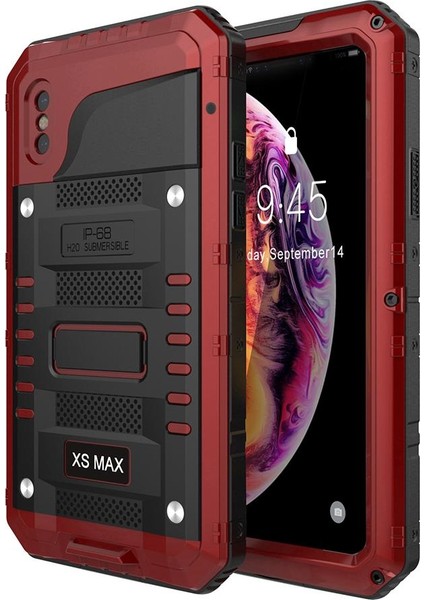 Iphone Xs Max 12FT Askeri Darbeye Dayanıklı Ağır Için Su Geçirmez Kılıf (Yurt Dışından)