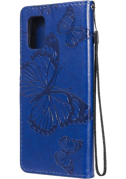 Samsung Galaxy M51 Pu Deri Flip Kickstand Manyetik Kapak Kapak (Yurt Dışından)