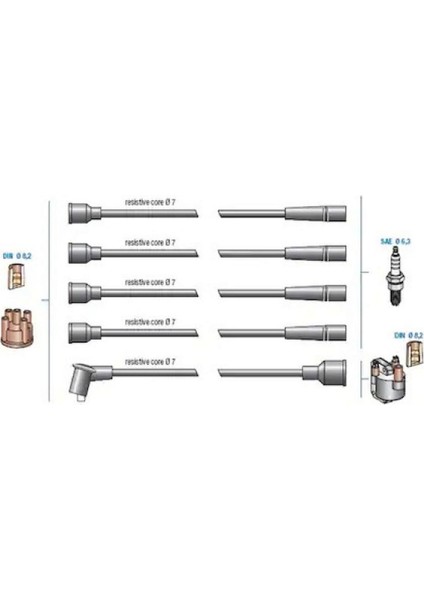 Buji Kablo Tk. Dkş-Doğan 1.6 Slx 18051