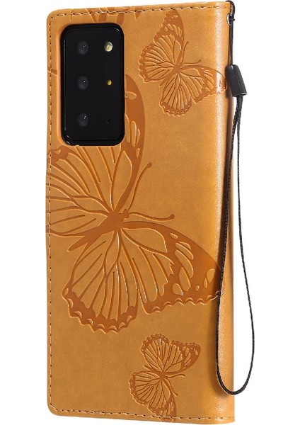 Samsung Galaxy Not 20 Için Kılıf Ultra Flip Kickstand Pu Deri Darbeye (Yurt Dışından)